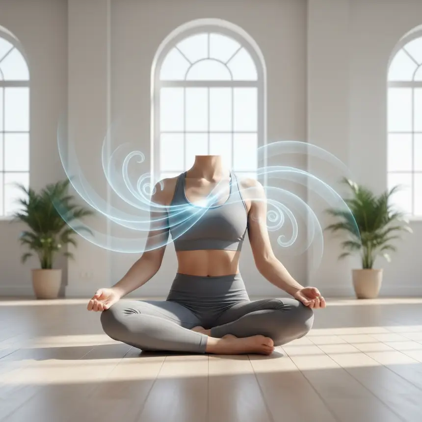 Yoga stress relief