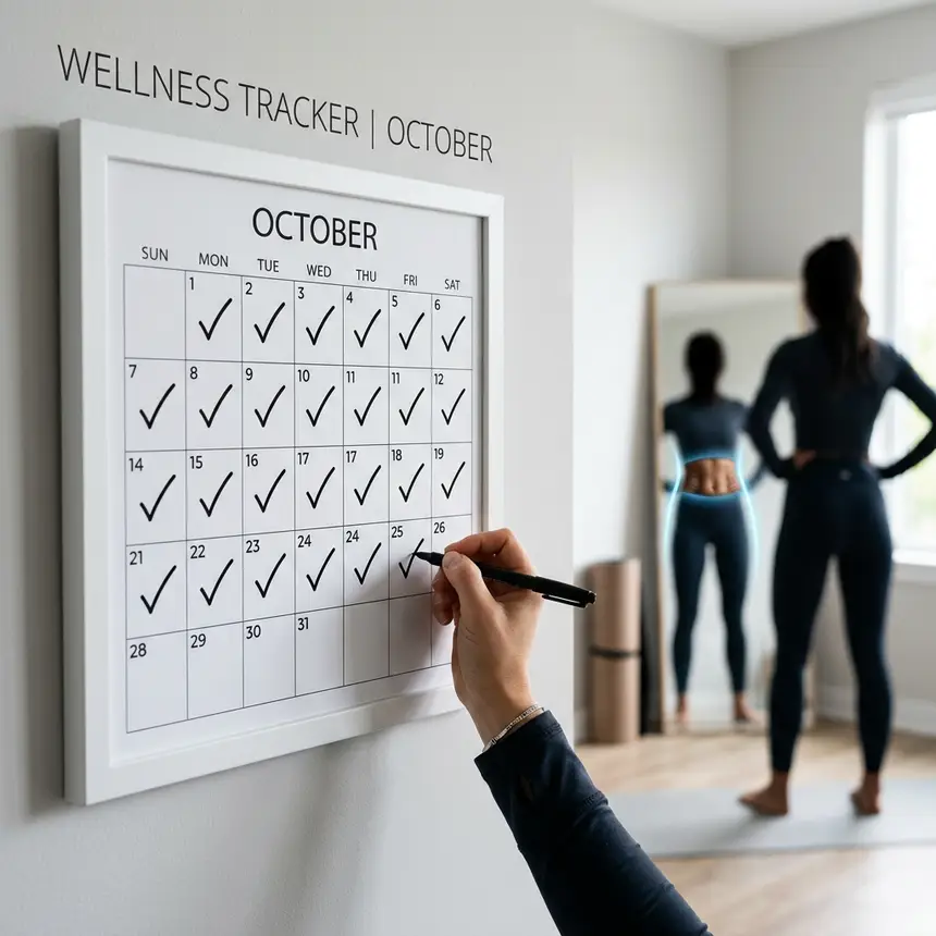 Fitness progress tracking, healthy daily habits