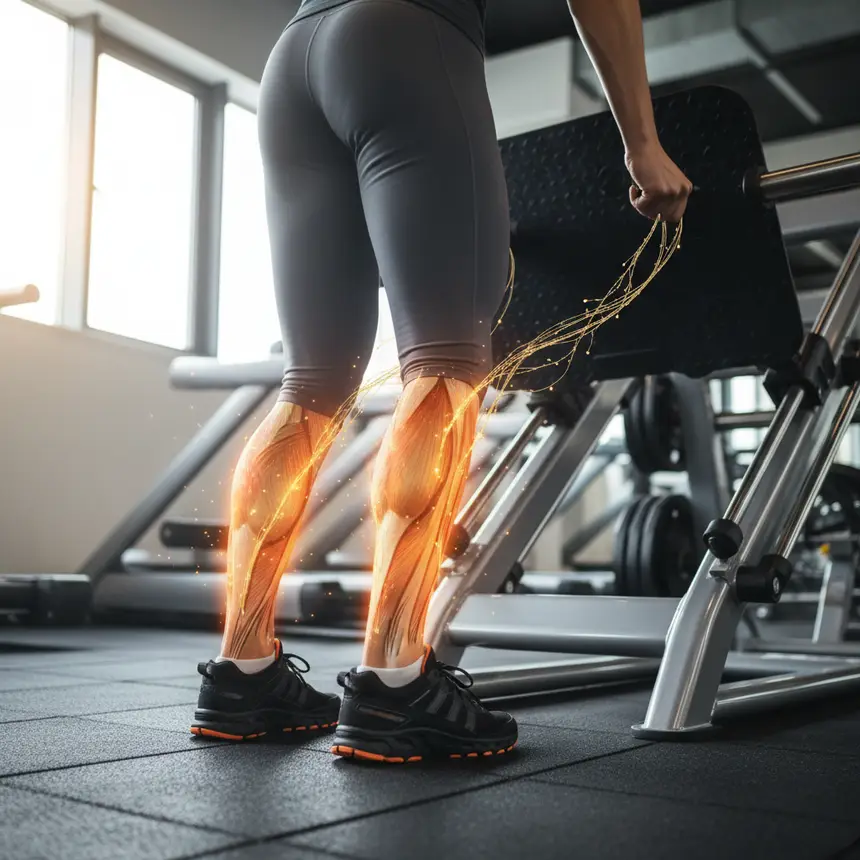 Lower body strength, healthy legs, workout achievement