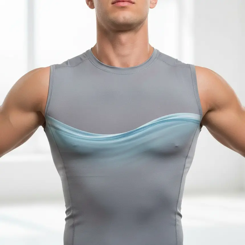 Balanced upper body posture