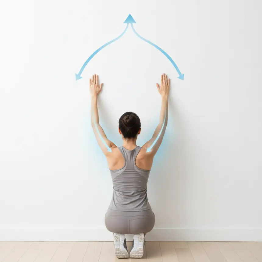 Wall Angel exercise