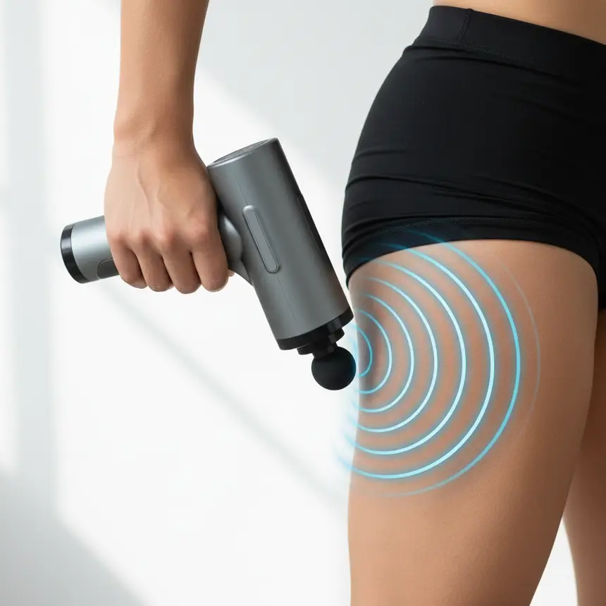 Percussive vibration massage
