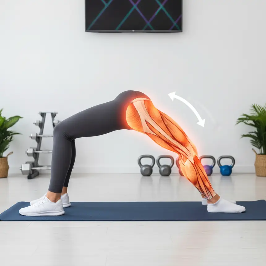 Glute strengthening exercise, knee pain management