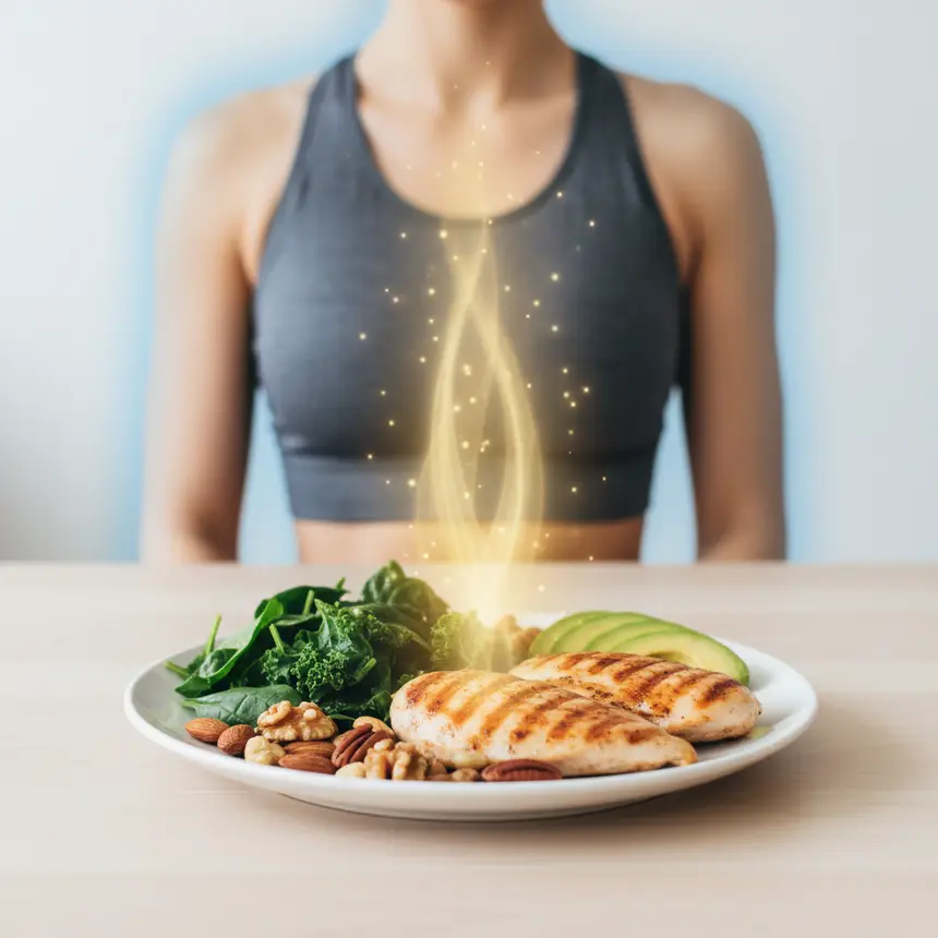 balanced meal blood sugar