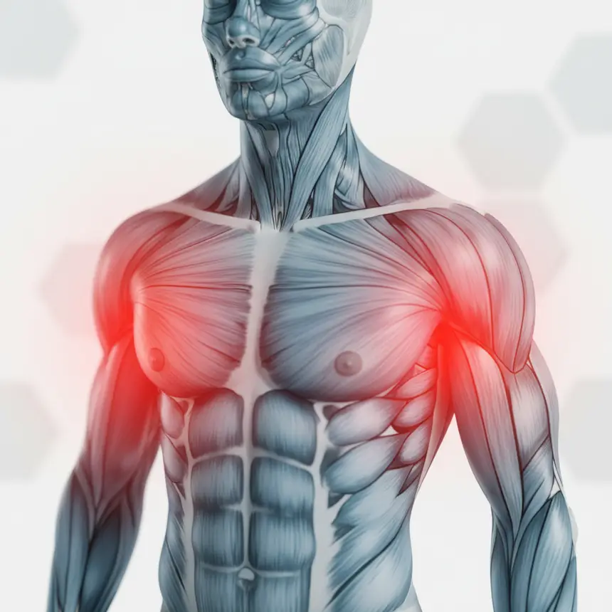 Upper body fat causes