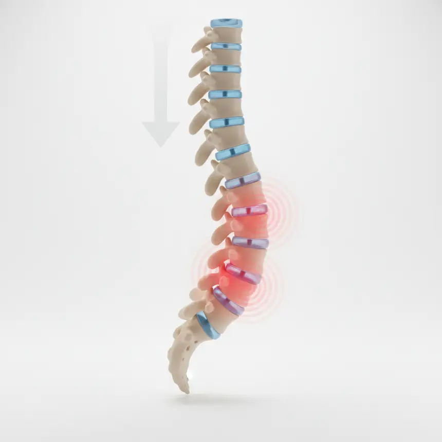 Spinal load imbalance
