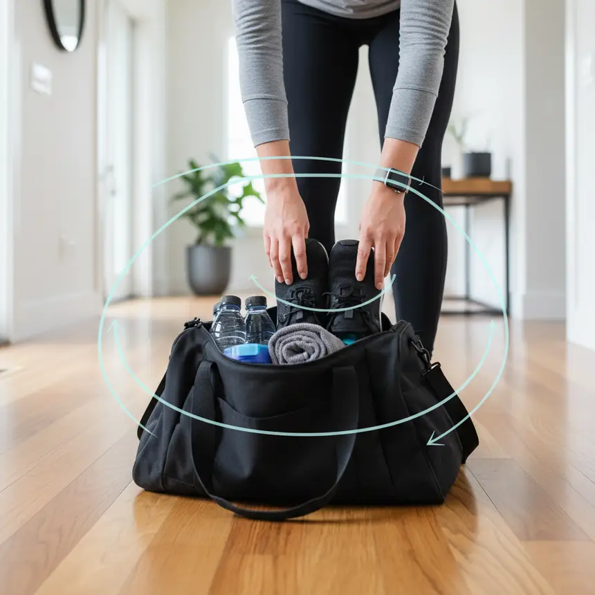 Bag check habit