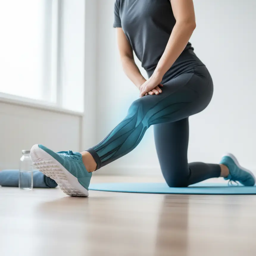 Squat safety tips stretching