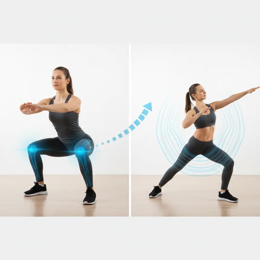 Proper exercise form, workout recovery, exercise recommendations