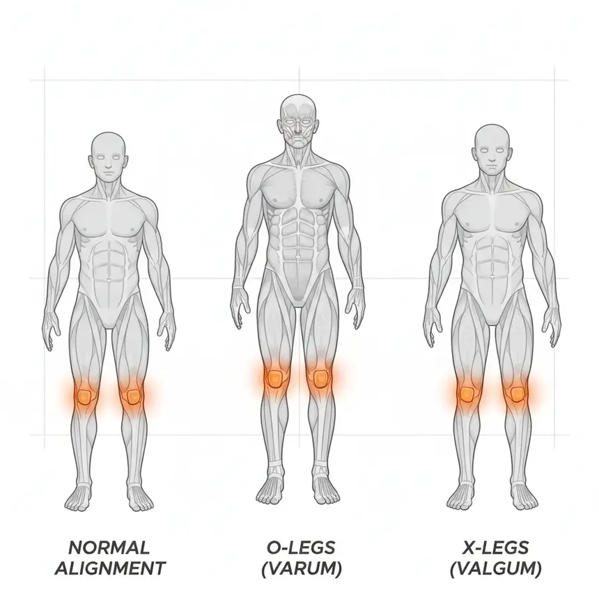 Leg alignment issues