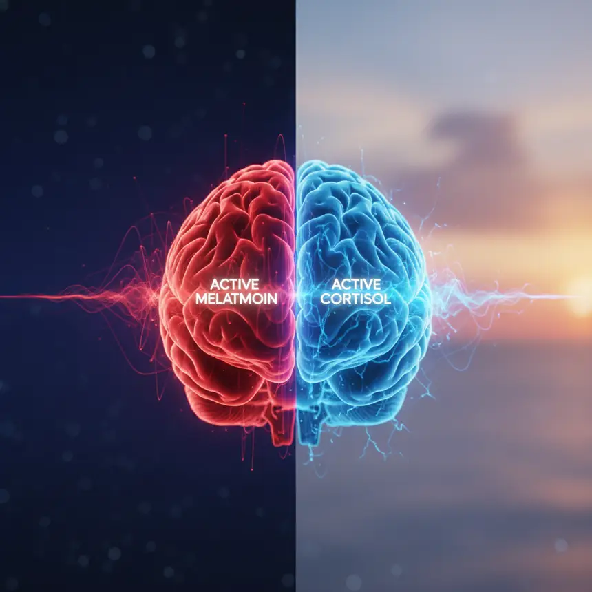 Melatonin cortisol hormones
