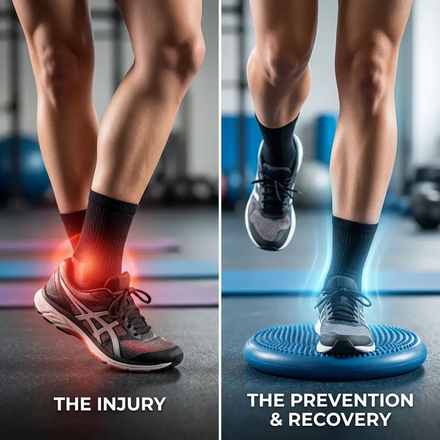 Ankle injury causes and prevention exercises