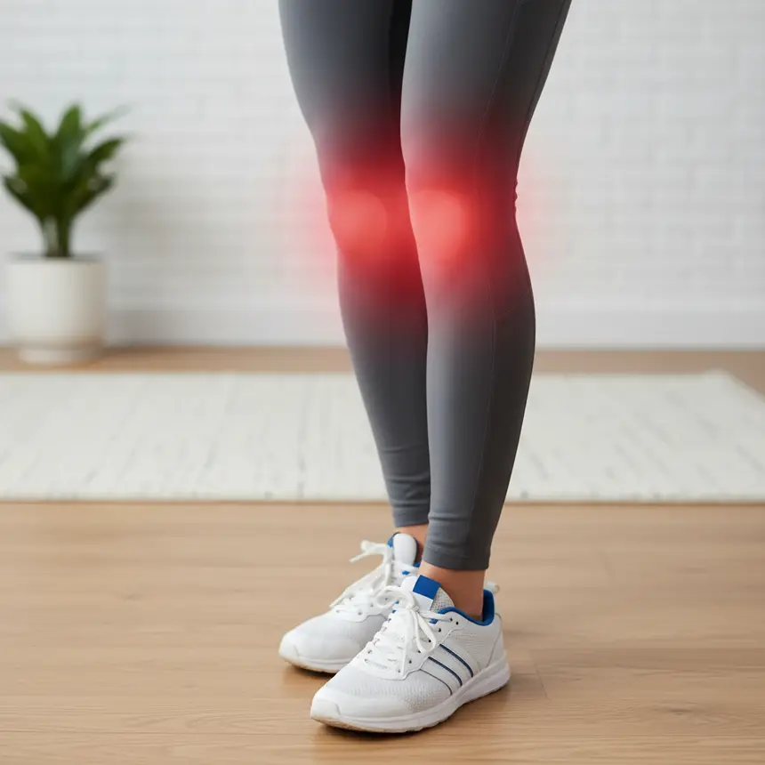 Knee pain warning