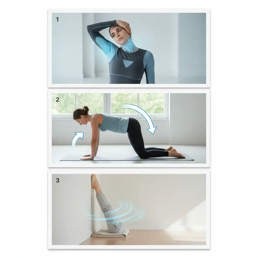 Sleep stretch routine