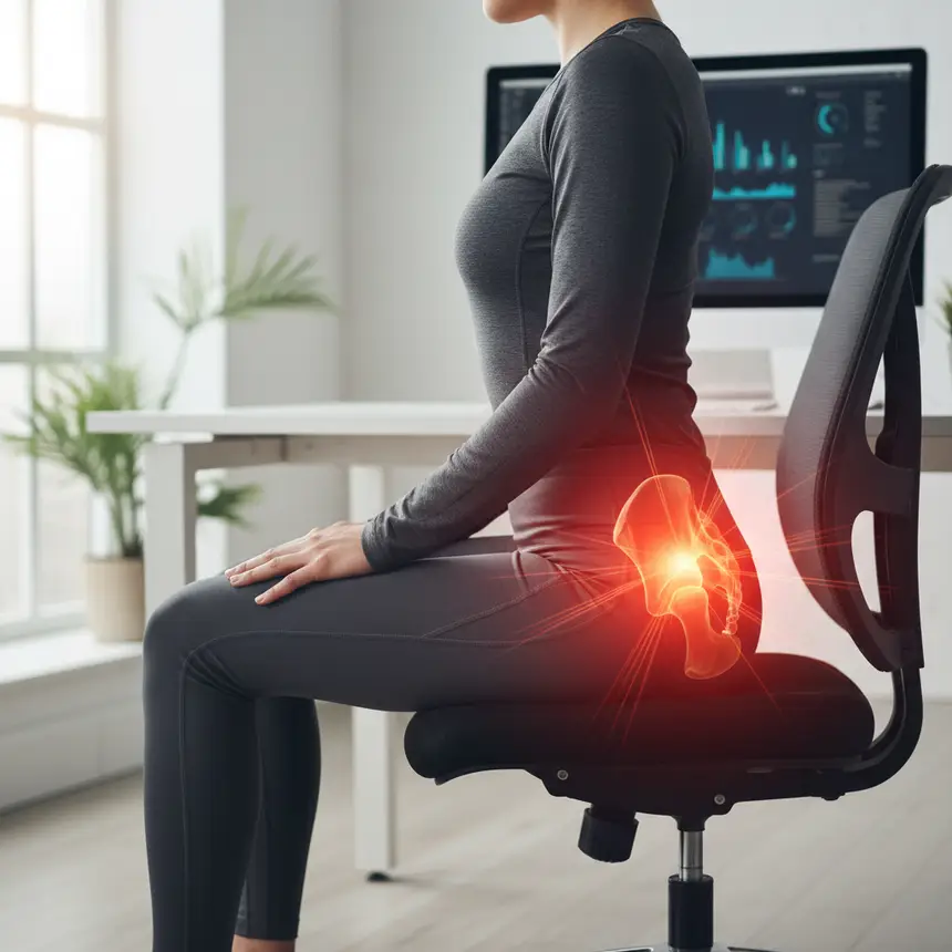 Sitting posture back pain