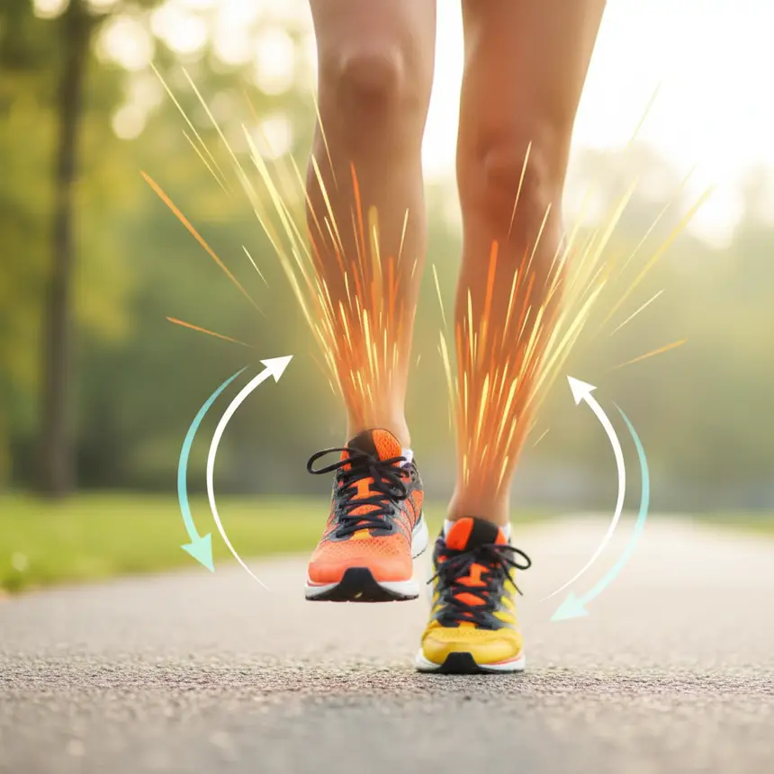 Walking for body fat reduction
