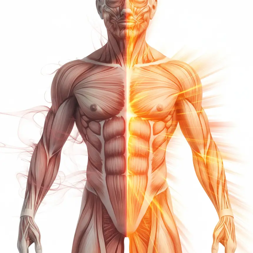 Sarcopenia metabolic slowdown