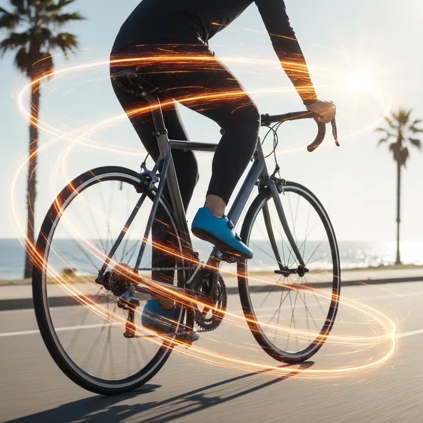Energetic cycling workout