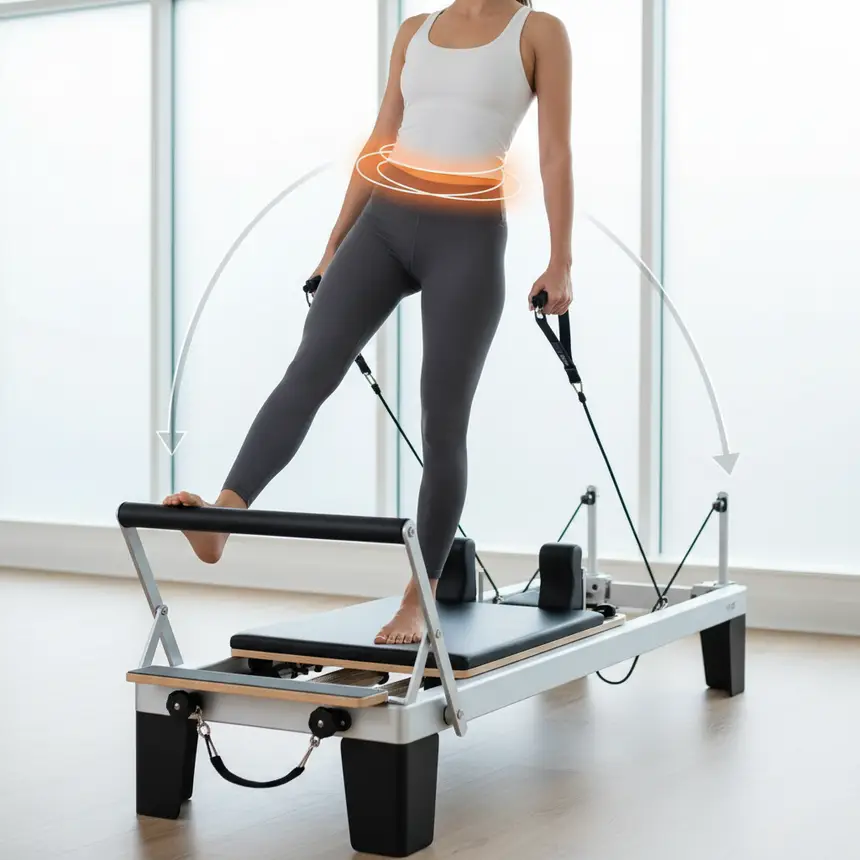 Pilates core workout