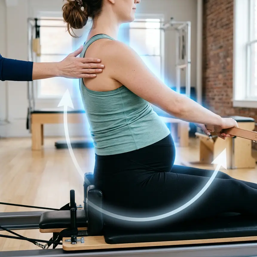 Prenatal Pilates workout