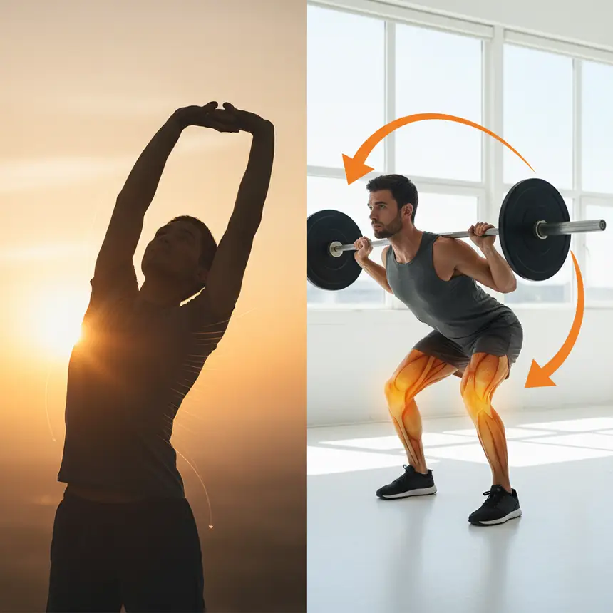 fasting versus lunch workout