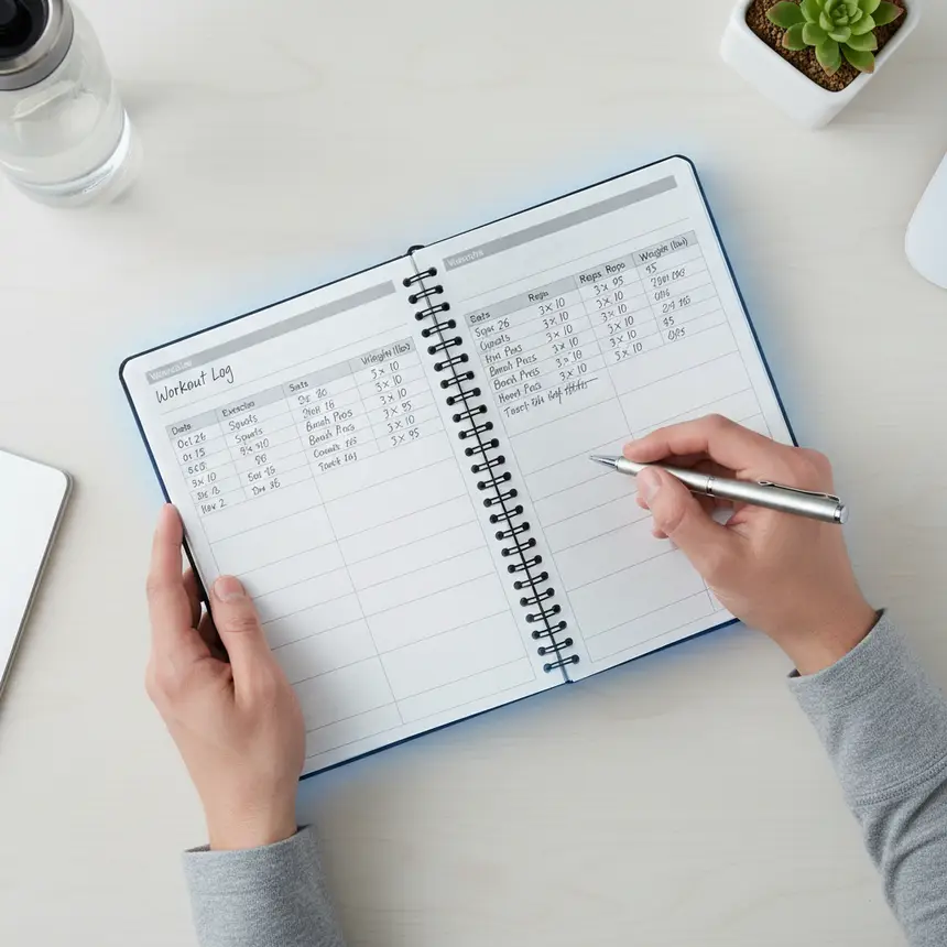 Workout progress tracking