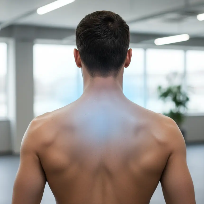 Healthy back shoulders