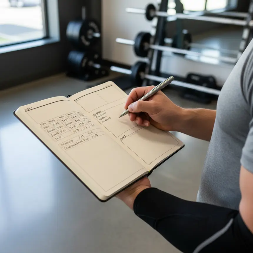 Workout tracking habit