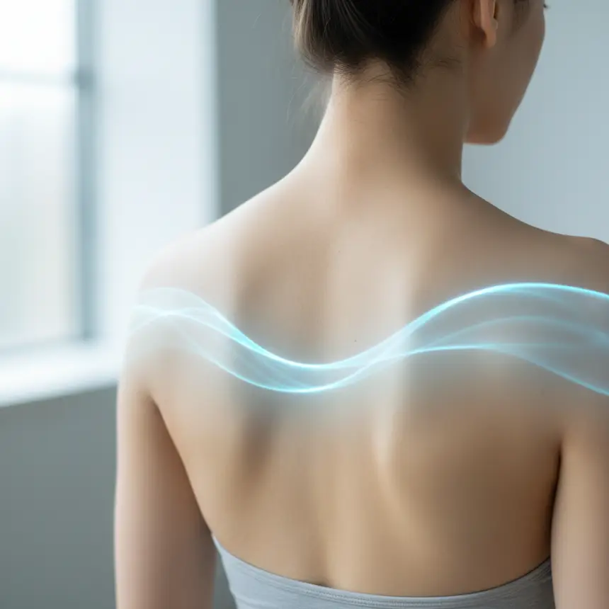Back muscle stretching, pain prevention